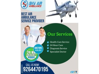 Advanced Life Support Medical Facilities in Darbhanga by Sky Air Ambulance