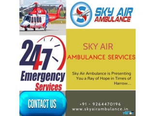 Swift Patient Relocation Air Ambulance Service in Jaipur by Sky Air