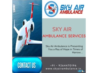 Get a Immediate Medical Assistance Air Ambulance in Raigarh by Sky Air