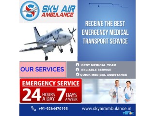 Emergency Care Sky Air Ambulance Service in Brahmapur
