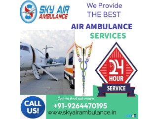 Sky Air Ambulance in Shilong Assist with Medical Equipment