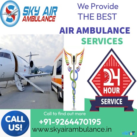 sky-air-ambulance-in-shilong-assist-with-medical-equipment-big-0