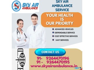 Sky Air Ambulance in Nagpur is the Provider of Stress-Free Rides to the Hospital