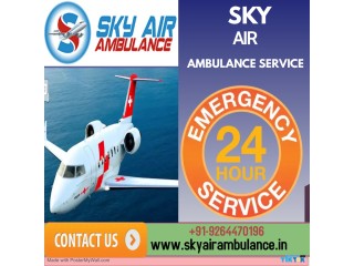 Hi-tech Air Ambulance Service in Amritsar by Sky Air