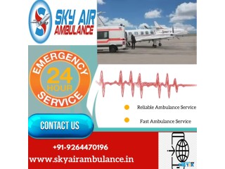 Get a Full Medical Assistance Air Ambulance Service in Coimbatore by Sky Air