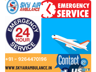 Get an Advanced Medical Equipment in Air Ambulance at Dimapur by Sky Air