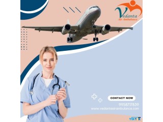 Use Vedanta Air Ambulance Service in Raipur for Competent Paramedics Team