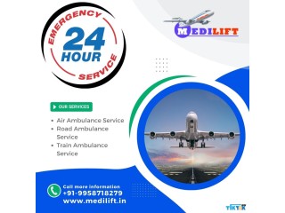 Now Call Air Ambulance in Patna for Safe Shifting by Medilift