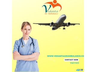 Obtain Supreme ICU Setup by Vedanta Air Ambulance Service in Allahabad