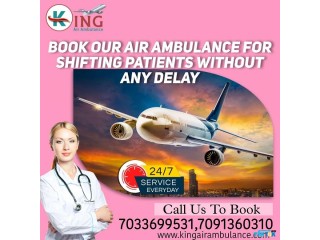 Take the Charter Air Ambulance Services in Bangalore by King at Right Cost