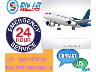 Quick Response Air Ambulance Service in Indore by Sky Air