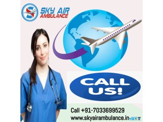 Convenient Patient Air Transport Service in Varanasi by Sky Air