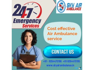 Affordable Patient Air Ambulance Service in Lucknow by Sky Air