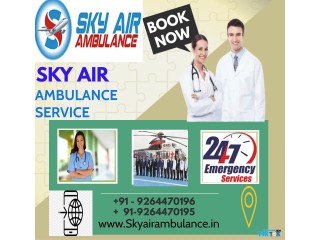 Sky Air Ambulance in Bagdogra with Medically Certified Team