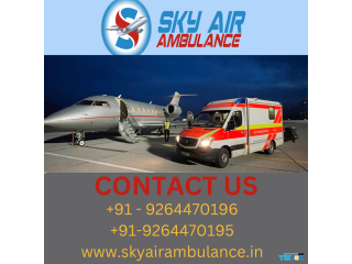 Intensive Care Facilities is Available Inside the Medical Flight in Raipur by Sky Air