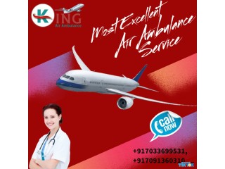Get Top Air Ambulance Services in Raipur by King with Risk-Free and Hassle-Free