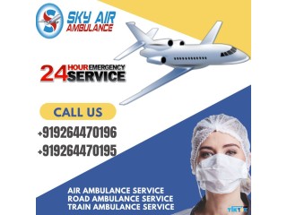 Sky Air Ambulance from Delhi | State-of-the-Art Equipment