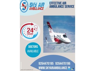 Sky Air Ambulance from Mumbai to Delhi |24/7 Emergency Services