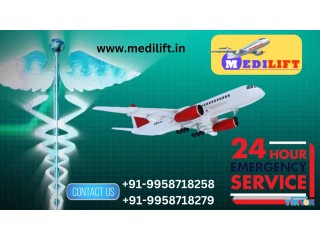 Book Top-Level Air Ambulance in Ranchi with Advanced Medical Tool