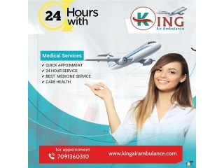Gain Air Ambulance in Kolkata by King with Experienced Medical Personnel