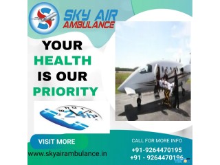 Sky Air Ambulance from Delhi | Trusted Air Ambulance Service