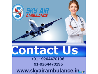 Sky Air Ambulance from Amritsar to Delhi at a Lower Price