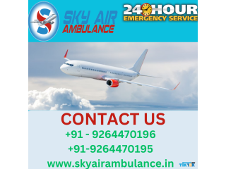 Better Care Delivered by the Crew at Sky Air Ambulance from Kanpur