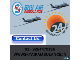 Get a Complete ICU setup Air Ambulance from Raigarh by Sky Air