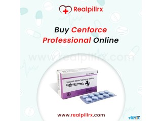 Purchase Cenforce Professional Online- To Treat ED Symptoms At Best Price