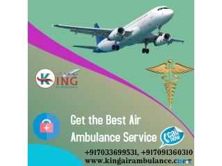 Hire Air Ambulance Services in Patna by King with Affordable Budget
