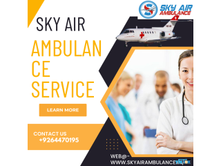 Get a Complete Medical Safety from Indore by Sky Air Ambulance