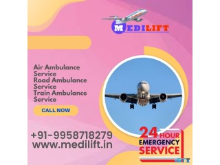 Utilize Medilift Air Ambulance Service in Ranchi for the Secure Patient Transfer