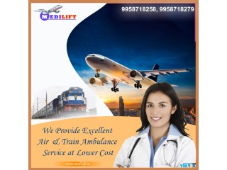 Now Take Medilift Air Ambulance Service in Varanasi for Uncomplicated Air Evacuation