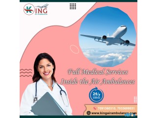 Hire Air Ambulance Service in Bangalore by King with Expert Medical Team