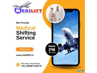 Use the Superb Air Ambulance Service in Dibrugarh with All Medical Enhancements by Medilift