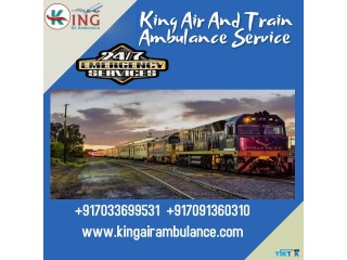 Use Air Ambulance in Cooch Behar by King with Superior Emergency Provider