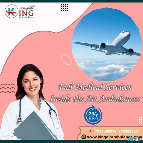 hire-air-ambulance-services-in-jamshedpur-by-king-with-well-equipped-medical-panel-big-0