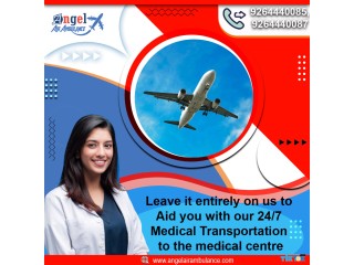 Use the Prompt Shifting by Angel Air Ambulance in Raipur at Affordable Cost