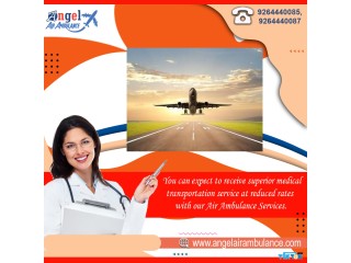 Book the Perfect Medical Air Ambulance in Siliguri by Angel with Medical Team
