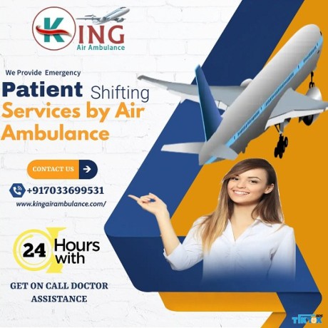 book-air-ambulance-service-in-bagdogra-by-king-with-skillful-paramedical-crew-big-0