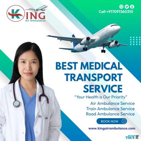 gain-air-ambulance-services-in-dimapur-by-king-with-a-highly-skilled-medical-crew-big-0