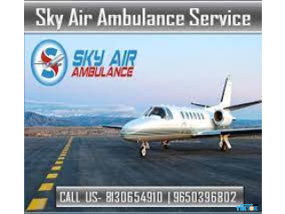 Use The Sky Air Ambulance From Kolkata to Delhi for shifting seriously Ill patient Safely