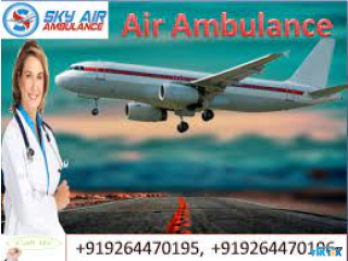 Hire The Best Air Ambulance from Dibrugarh to Delhi with Fully ICU Setup
