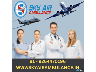 Excellent Medical Air Transportation Ambulance from Ahmedabad by Sky Air