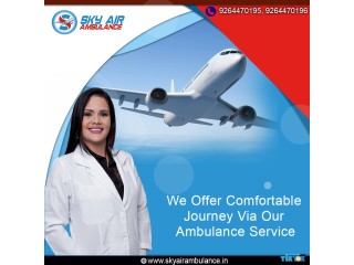 Sky Air Ambulance from Amritsar With Responsible Medical Staff