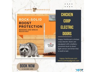 Are chicken coop electric doors the answer you are looking for to protect your chickens?