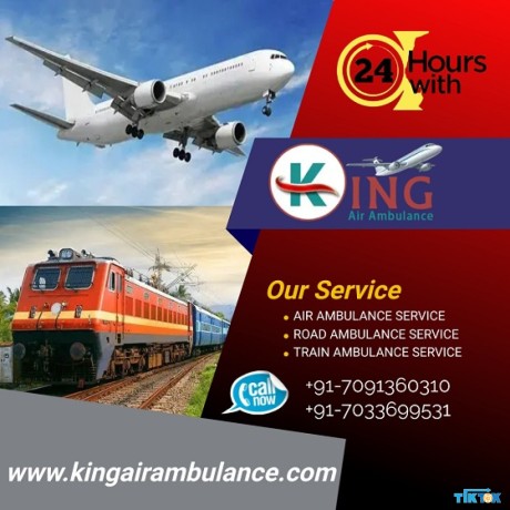 hire-king-air-ambulance-in-delhi-with-cardiac-monitoring-tools-big-0