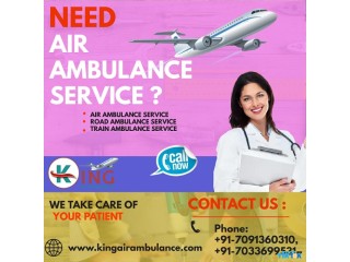 Use Top-Class Commercial King Air Ambulance in Ranchi with ICU Setup