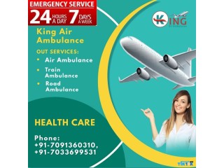 Hire King Air Ambulance in Kolkata at Minimum Price for Shifting