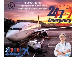 Use Intelligible ICU Air Ambulance in Kolkata by Angel at Low Cost